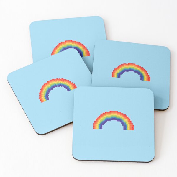 Item preview, Retro Rainbow Pixel Design designed and sold by 8BitTrip.