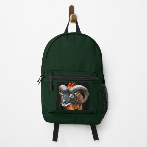Item preview, Bighorn Ram an aggressive Ram a Soay butting through fire designed and sold by Oppos Community Farm.