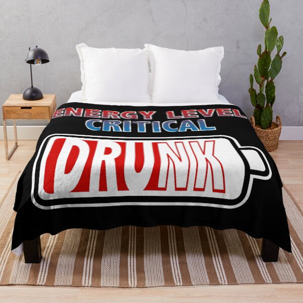 Item preview, Energy Level Critical - Drunk designed and sold by Moodific.