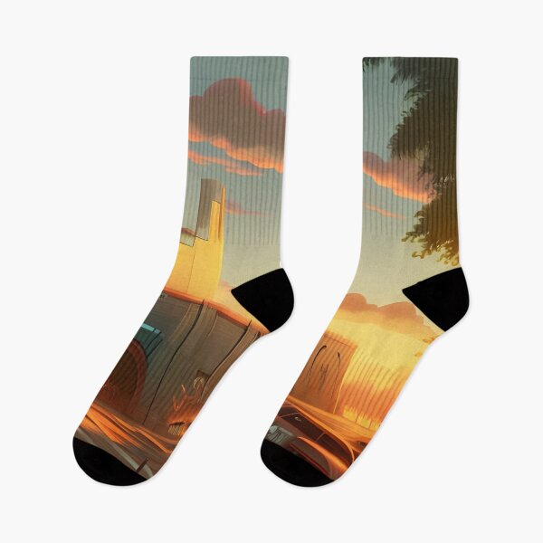Item preview, AI Generated Art, Vintage Sunset Graffiti 2 designed and sold by ACC .