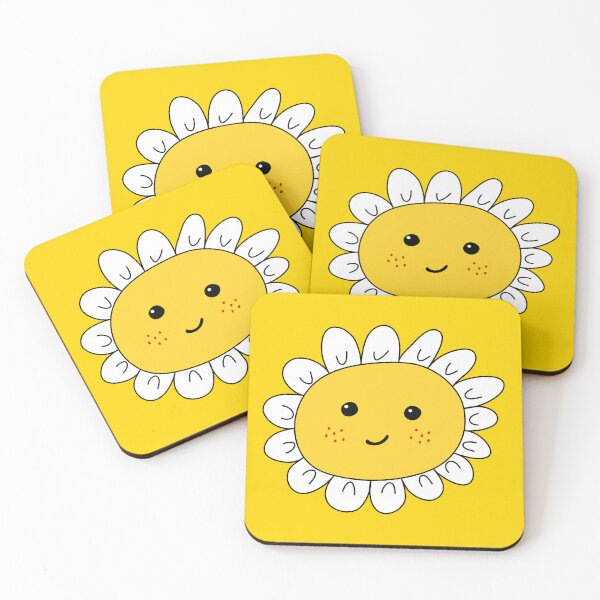 Item preview, Cute character flower daisy designed and sold by Eridanka.