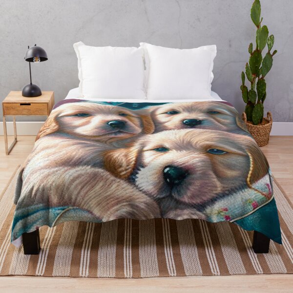 Item preview, Pastel Puppies Quilted Pattern designed and sold by MythicPrompts.