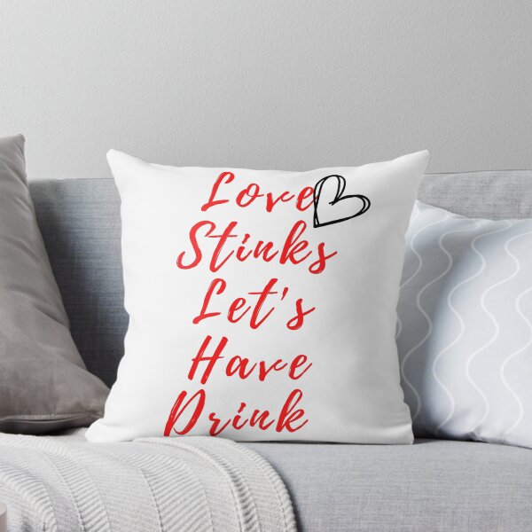 Item preview,  Love Stinks Let's Have Drink Anti Valentine's Day designed and sold by Simo0455.