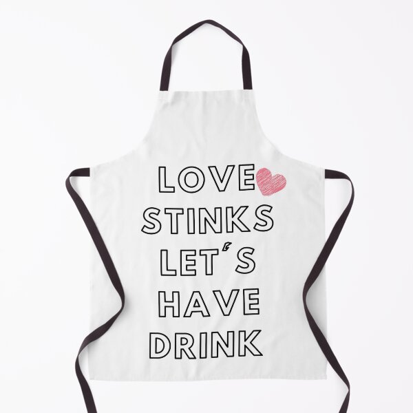 Item preview, Love Stinks Let's Have Drink Anti Valentine's Day designed and sold by Simo0455.
