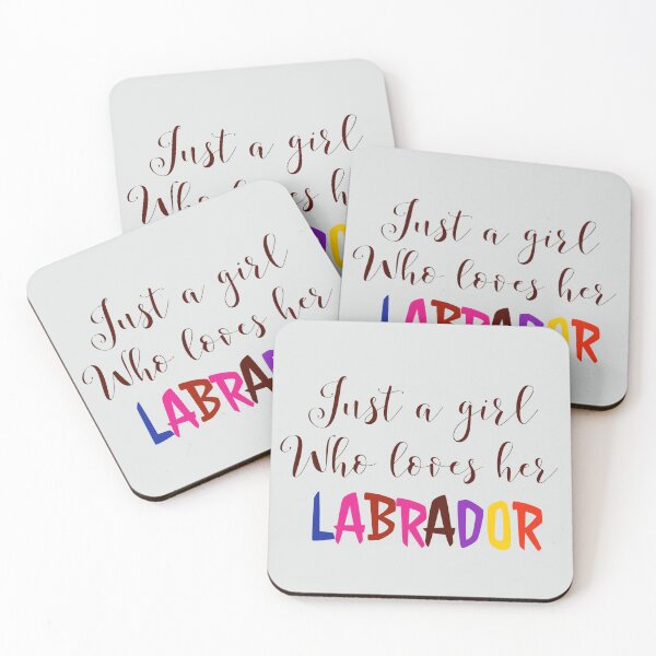 Item preview, Just a girl who loves her Labrador Retriever designed and sold by StandStrong786.