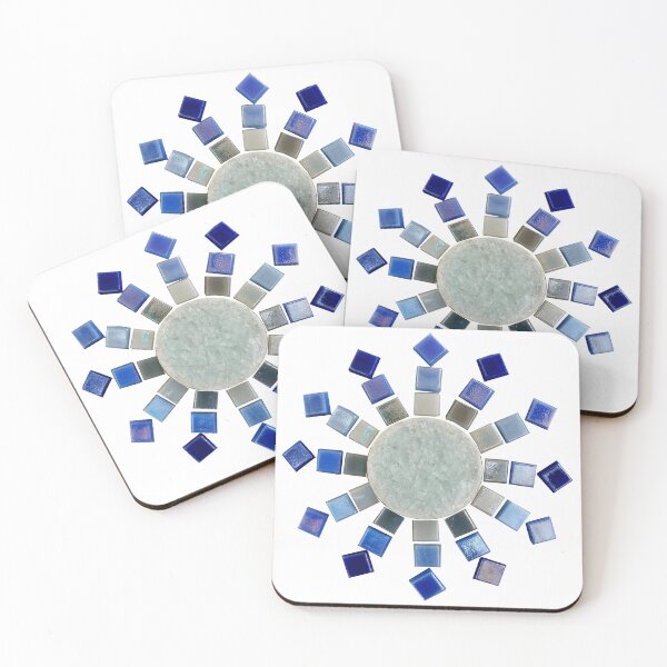 Item preview, Multicolor geometric circle and quadratic snowflake designed and sold by IrinaKrilo.