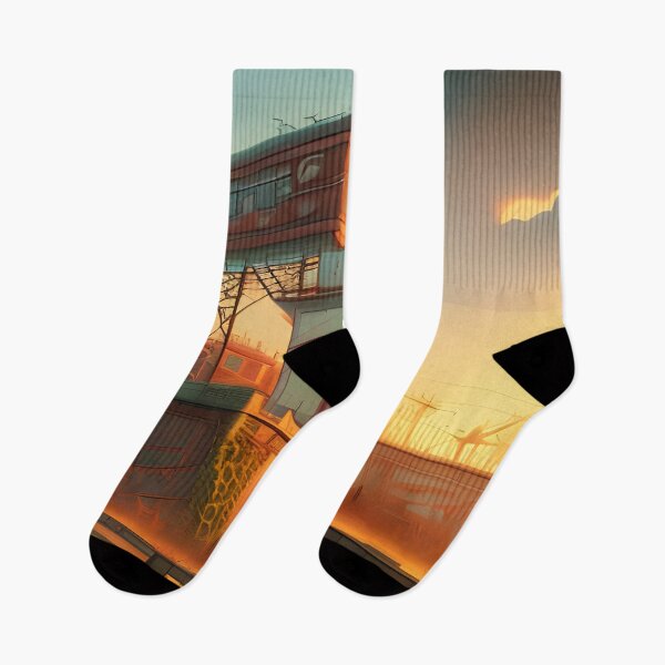 Item preview, AI Generated Art, Vintage Sunset Graffiti 3 designed and sold by ACC .