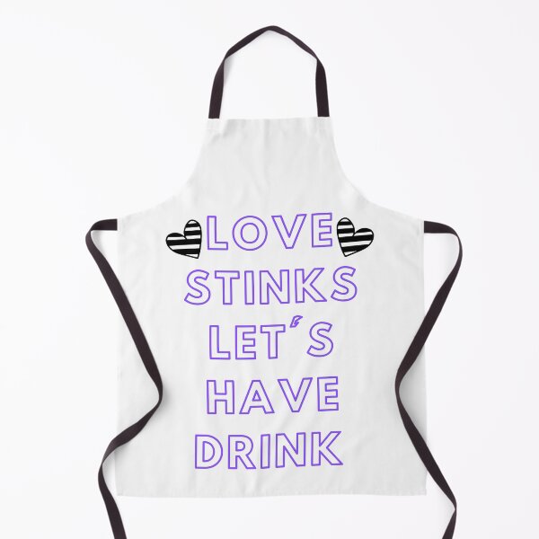 Item preview, Love Stinks Let's Have Drink Anti Valentine's Day designed and sold by Simo0455.