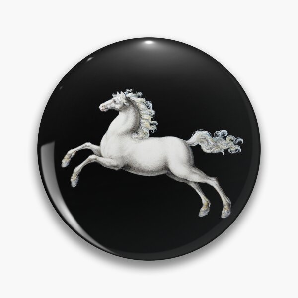 Item preview, White horse Joris Hoefnagel designed and sold by PBJArt.