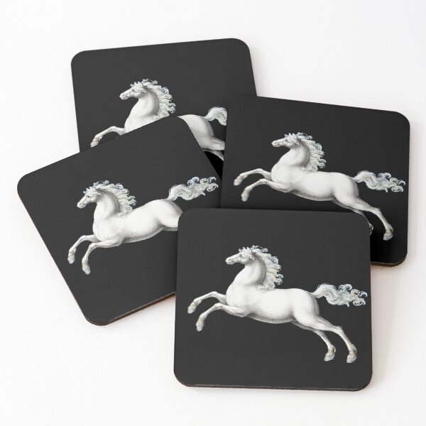 Item preview, White horse Joris Hoefnagel designed and sold by PBJArt.