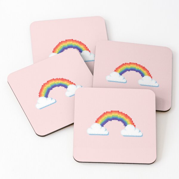 Item preview, Retro Rainbow Pixel Design designed and sold by 8BitTrip.