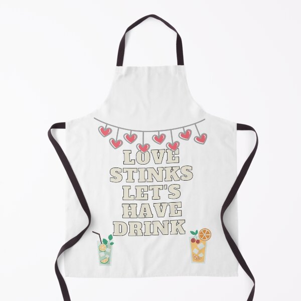 Item preview, Love Stinks Let's Have Drink Anti Valentine's Day designed and sold by Simo0455.