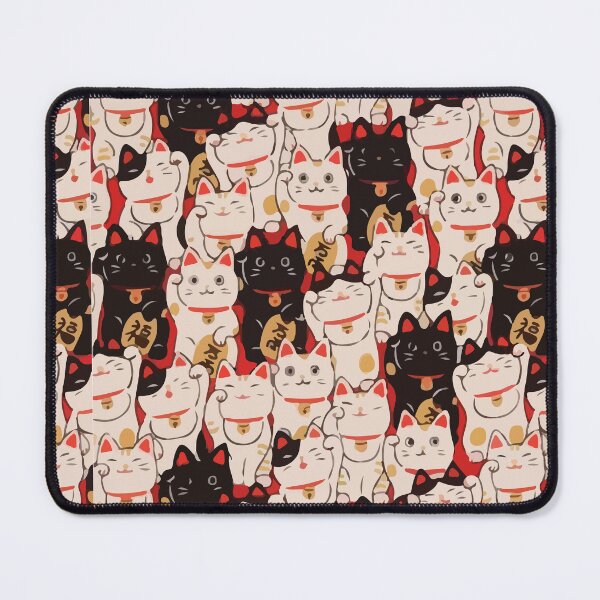 Item preview, Japanese Lucky Cat Funny Pattern designed and sold by Catalina2202.