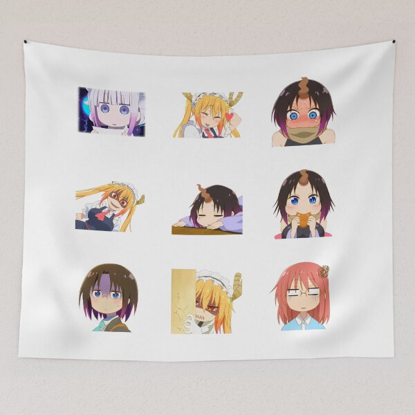 Item preview, Miss Kobayashi's Dragon Maid Sticker Pack designed and sold by BSHA-o-RAHA.