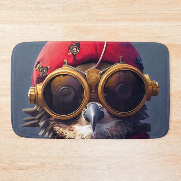 Item preview, Cute Cyberpunk Pirate Golden Eagle. designed and sold by MimozaStudio.
