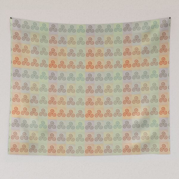 Item preview, Celtic Spiral Pattern in Pop Art style designed and sold by RustyandBoots.