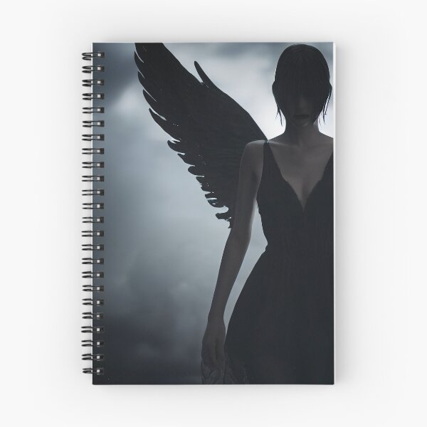 Item preview, A dark angel woman. designed and sold by Maniock.