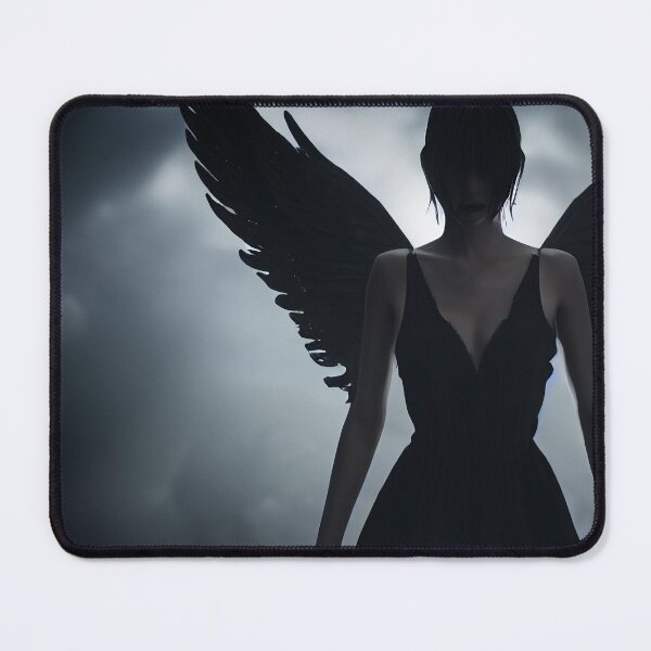 Item preview, A dark angel woman. designed and sold by Maniock.