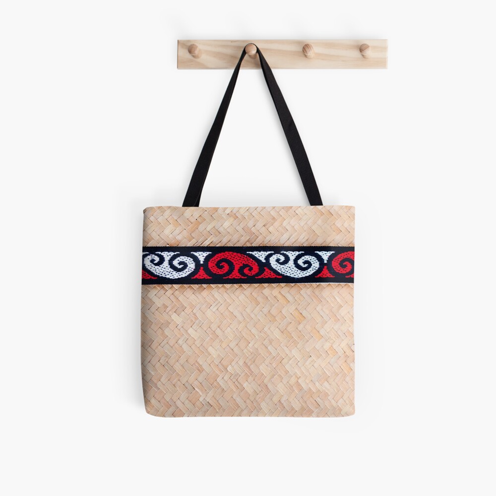 "NZ Maori Traditional Kete And Design" Tote Bag for Sale by NicoletteNeish Redbubble