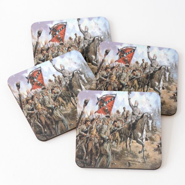Item preview, American Civil War - Huzzah for the General - Art Print Design designed and sold by TheHappyK.