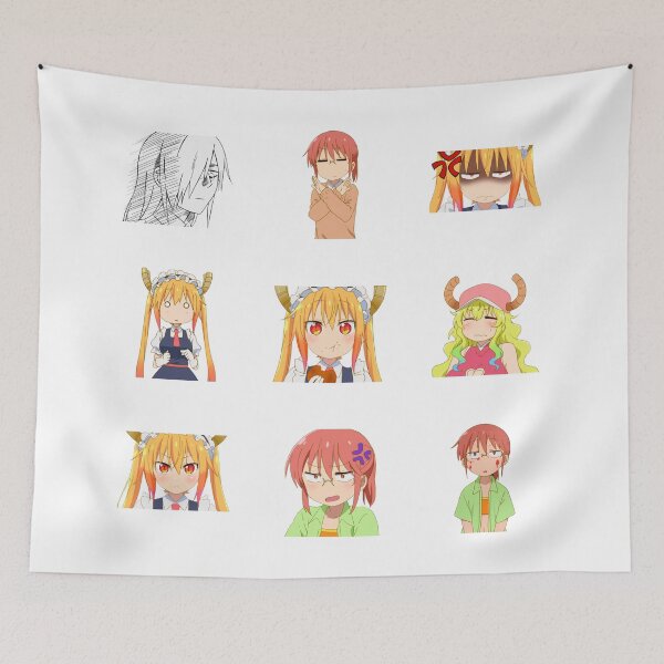 Item preview, Miss Kobayashi's Dragon Maid Sticker Pack designed and sold by BSHA-o-RAHA.