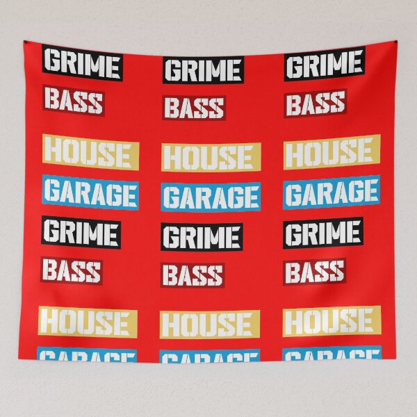 Item preview, House Garage Grime Bass Music designed and sold by Marvelpic.
