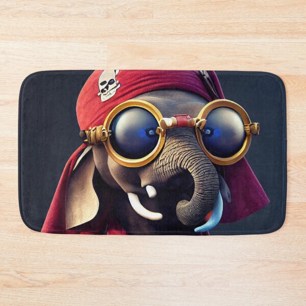 Item preview, Pirate Elephant designed and sold by MimozaStudio.