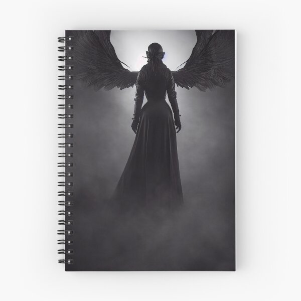 Item preview, A dark woman with wings. designed and sold by Maniock.