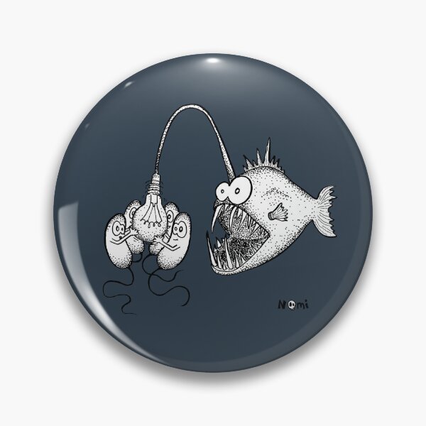 Item preview, Luminescence in the anglerfish designed and sold by Noémie Matthey.