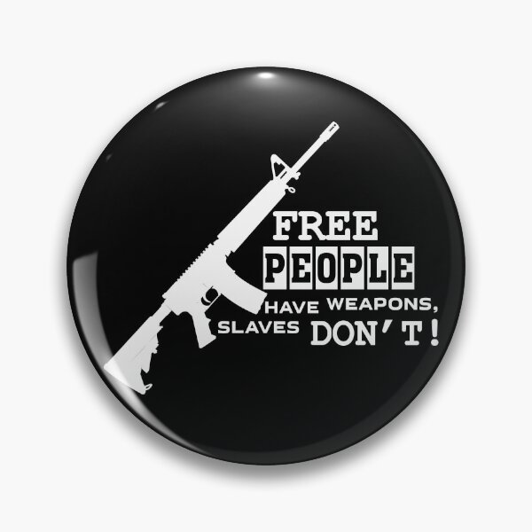 Item preview, Free People Have Weapons, Slaves Don't white designed and sold by UA-Shirts.