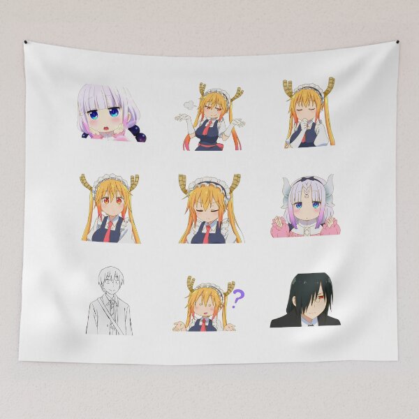 Item preview, Miss Kobayashi's Dragon Maid Sticker Pack designed and sold by BSHA-o-RAHA.
