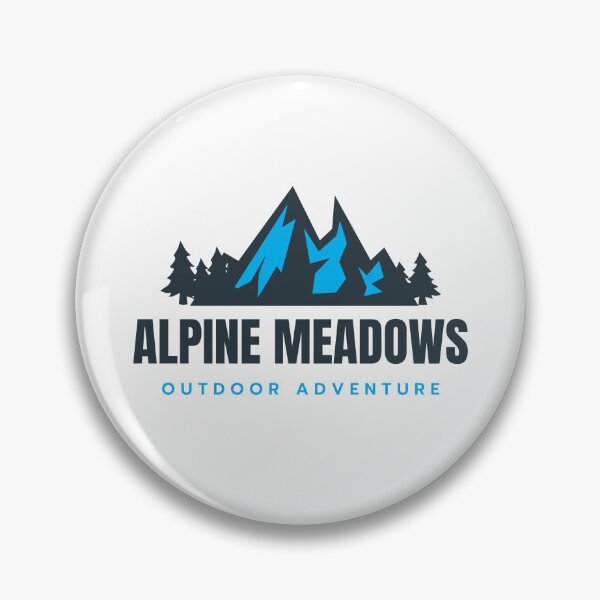 Item preview, Alpine Meadows Palisades Lake Tahoe California USA North America - Mountain Outdoor Adventure Snowboard Ski Resort Vintage Logo designed and sold by Vintage-TM.