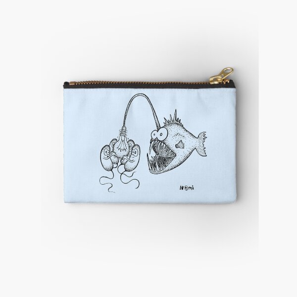 Item preview, Luminescence in the anglerfish (black contour version) designed and sold by Noémie Matthey.