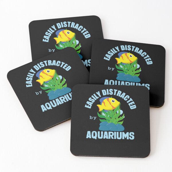 Item preview, Easily Distracted by Aquariums Cute Fish designed and sold by Zurickdesigns.