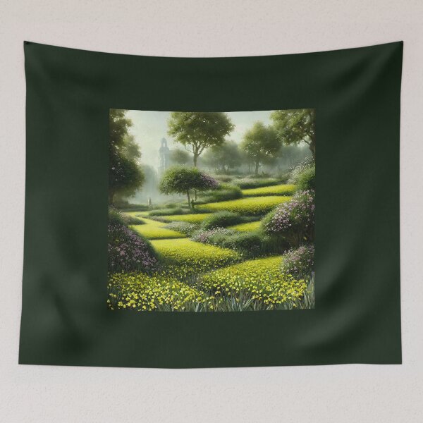 Item preview, Jardín del junquillo de marzo designed and sold by FamiliarPufferfish.
