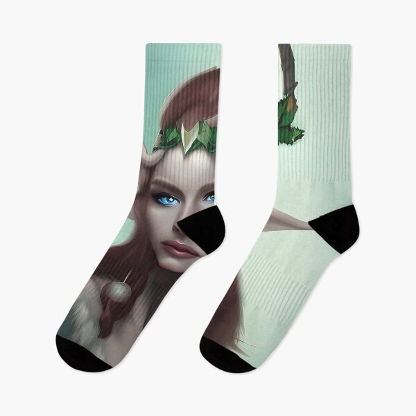 Item preview, Portrait of a Winter Elf designed and sold by OrphicStudio.