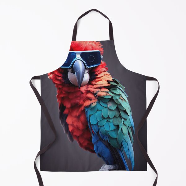 Item preview, Pirate Macaw Cyberpunk Anthropomorphic designed and sold by MimozaStudio.