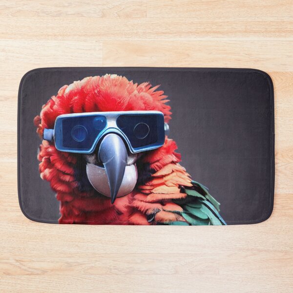 Item preview, Pirate Macaw Cyberpunk Anthropomorphic designed and sold by MimozaStudio.