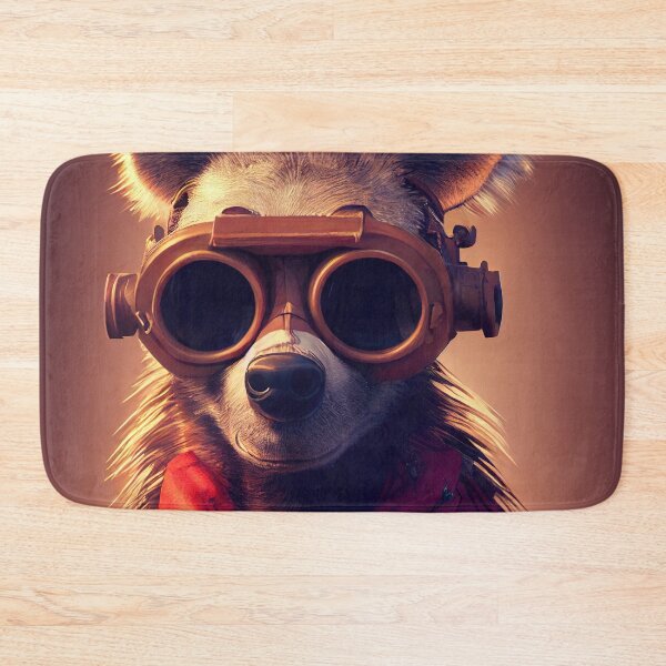 Item preview, Cyberpunk Pirate Hyena designed and sold by MimozaStudio.