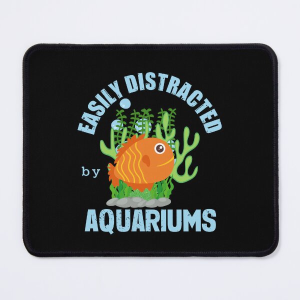 Item preview, Easily Distracted by Aquariums Cute Orange Fish designed and sold by Zurickdesigns.