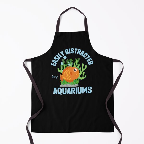 Item preview, Easily Distracted by Aquariums Cute Orange Fish designed and sold by Zurickdesigns.