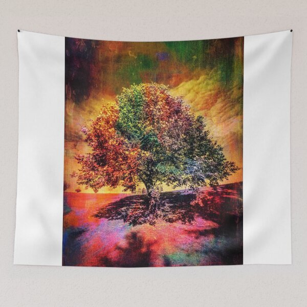 Item preview, "The Rainbow Textured Tree" designed and sold by bobbyb38.