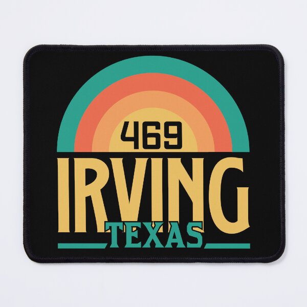 Item preview, Irving Texas Area Code 469 designed and sold by FlatMoon.