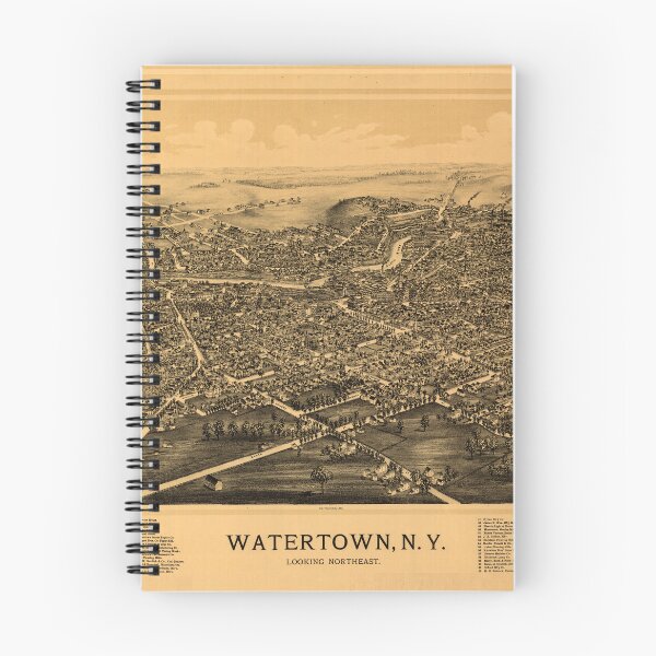 Item preview, Watertown, New York (1891) designed and sold by allhistory.