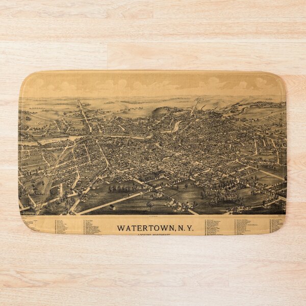 Item preview, Watertown, New York (1891) designed and sold by allhistory.
