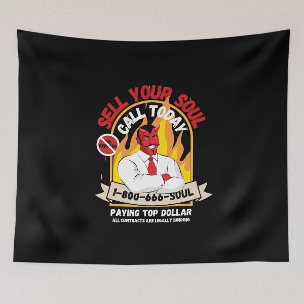 Item preview, Sell Your Soul!  designed and sold by Novelty-Shirts.