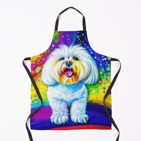 Item preview, Maltese vibrant colors designed and sold by AIK9Artwork.