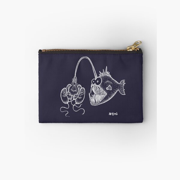 Item preview, Luminescence in the anglerfish (white contour version) designed and sold by Noémie Matthey.