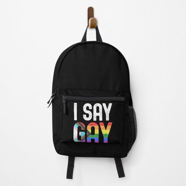 Item preview, I Say Gay - LGBTQIA+ Flag - Trans Rights Movement designed and sold by GodsFlagFandom.