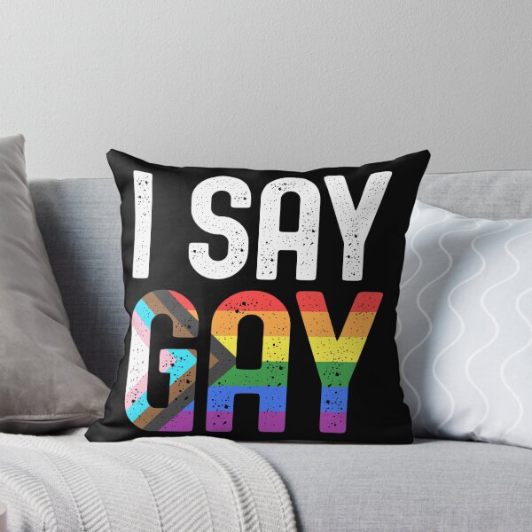 Item preview, I Say Gay - LGBTQIA+ Flag - Trans Rights Movement designed and sold by GodsFlagFandom.